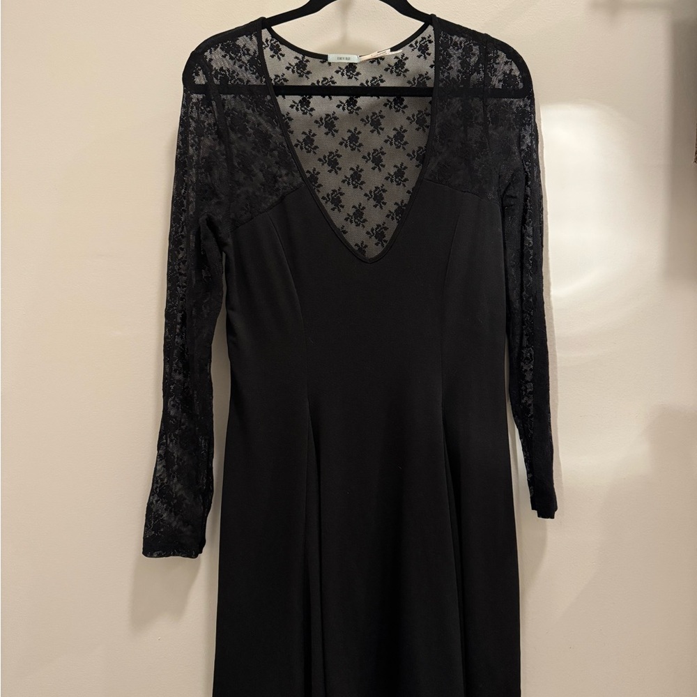 Urban Outfitters Black Lace Dress
